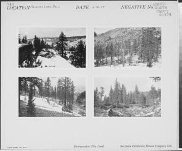 Big Creek, Florence Lake Dam