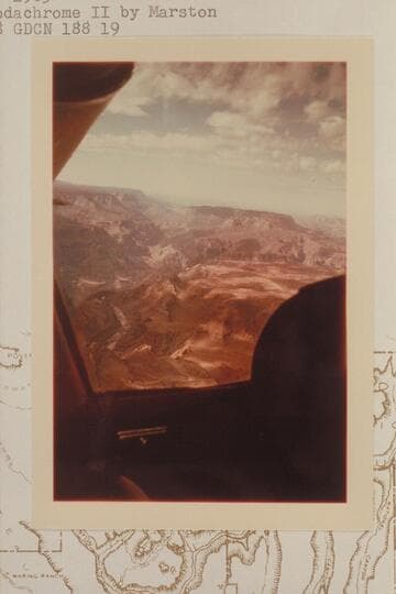 Down Grand Canyon from Whitmore Wash. Dr. Tommy Mountain is upper right
