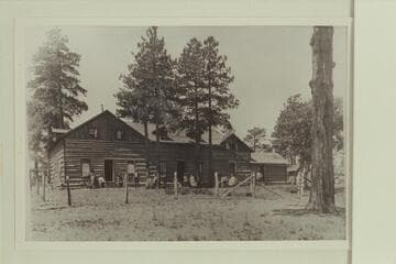 Grand View Hotel; Grand Canyon. Arizona Pioneers Historical Society photo