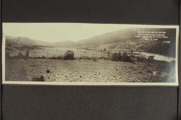 Green River Investigation: Upstream in Red Canyon, From Lower End of Little Hole