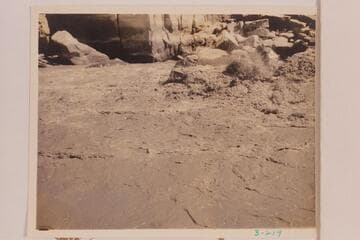 Boat in "Rapid above Fishtail," which is probably Mile 138 1/2