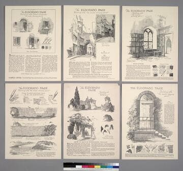 The Eldorado Page, Sketching with "the master drawing pencil"